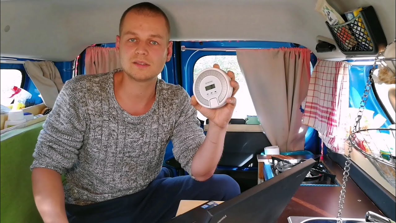 LEBENSRETTER Kohlenmonoxid und Gaswarner im Camper.