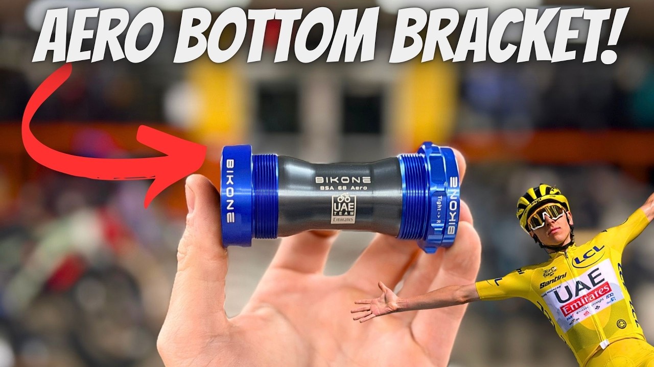 Тадей Погачар СЕКРЕТНОЕ ОРУЖИЕ?? *НИЖНИЙ КРОНШТЕЙН AERO* Биконе