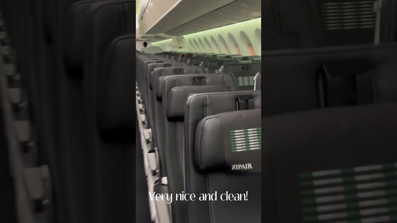 Flying ZIPAIR | NRT TO SFO #japan #zipair #nrt #sfo #travel