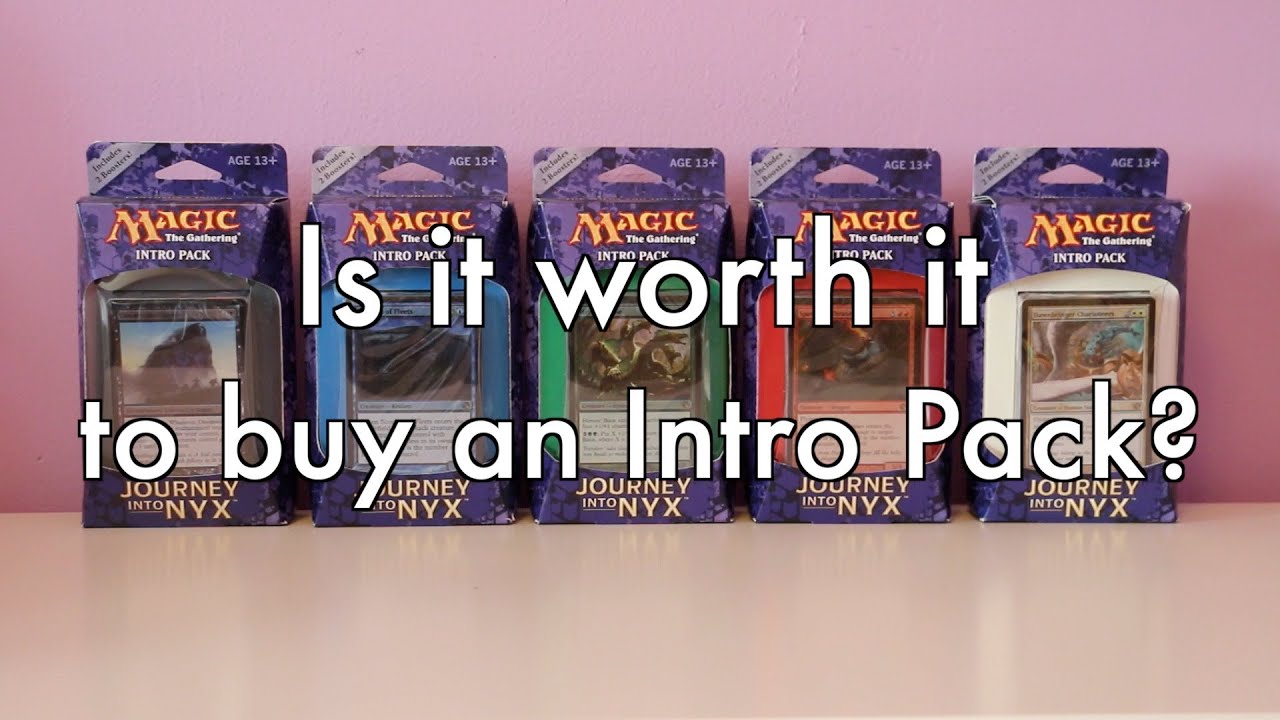 MTG - Is It Worth It To Buy An Intro Pack? A detailed analysis. Magic: The Gathering