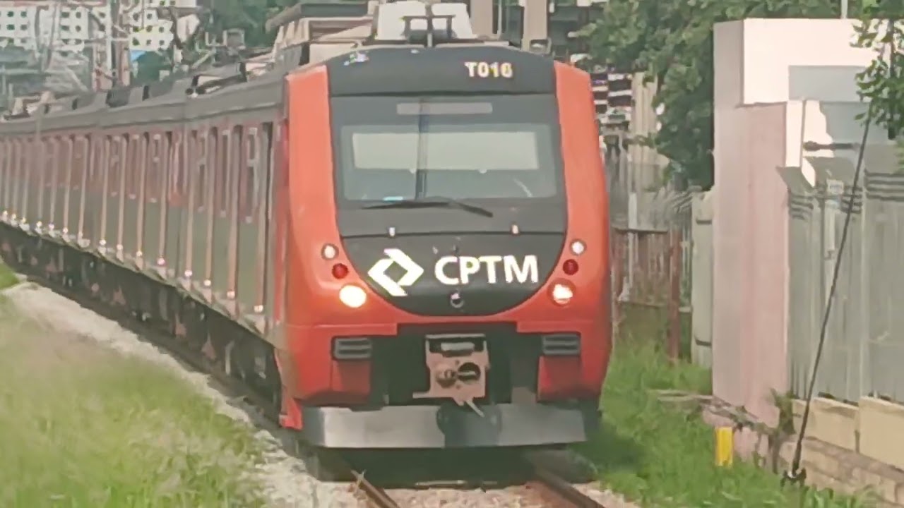 [0152] 2min de trenzinhos em Comendador Ermelino(T032 chegando de fininho)
