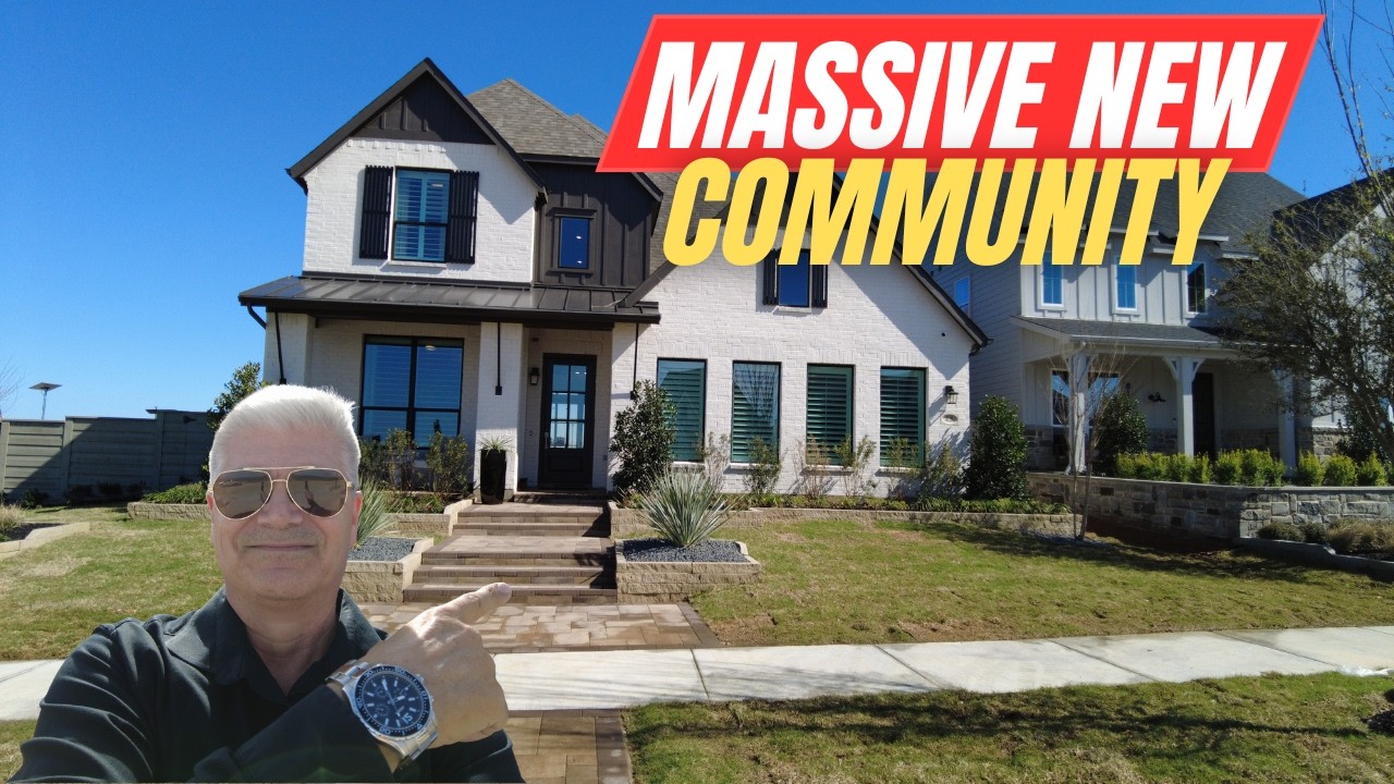 Why Everyone Is Talking About Landmark in Denton | New Master-Planned Community Tour