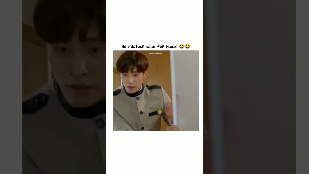 he mistook wine for blood 😂 📍my secret romance