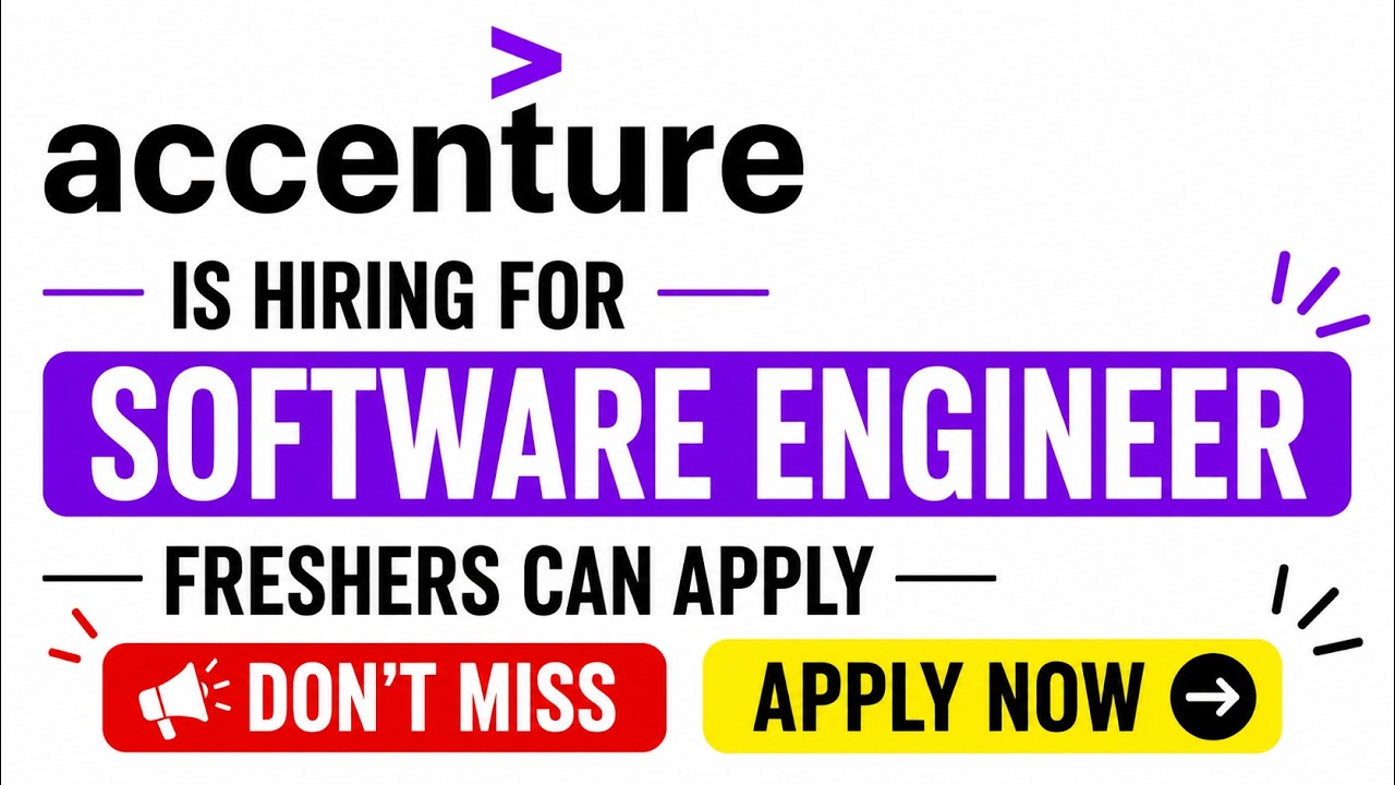 Accenture нанимает выпускников 🚀 Вакансии инженера-программиста | Любое высшее образование/BE/BTe...