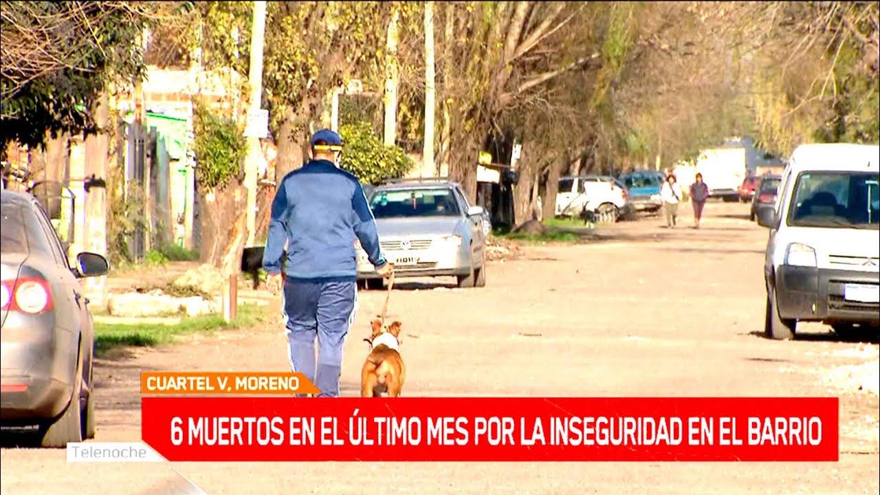 Cuartel V, Moreno: uno de los barrios más inseguros del conurbano