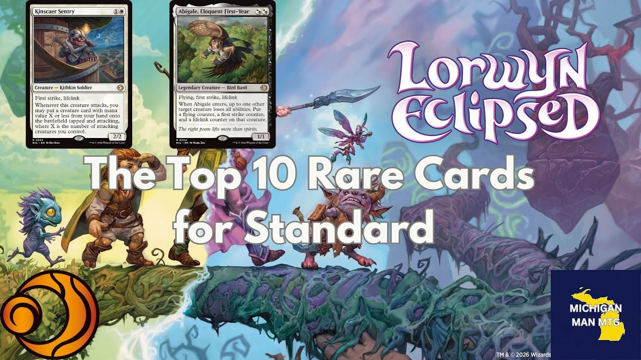 The Top 10 Rare Cards for Standard from Lorwyn Eclipsed!