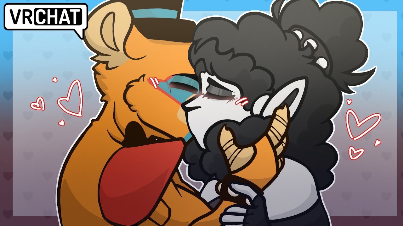 Glamrock Freddy And Baba Chop KISS! In VRChat