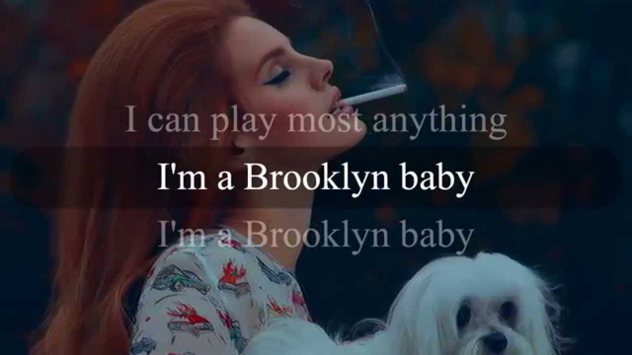 Lana del Rey - Brooklyn Baby | Karaoke (Tono Original)