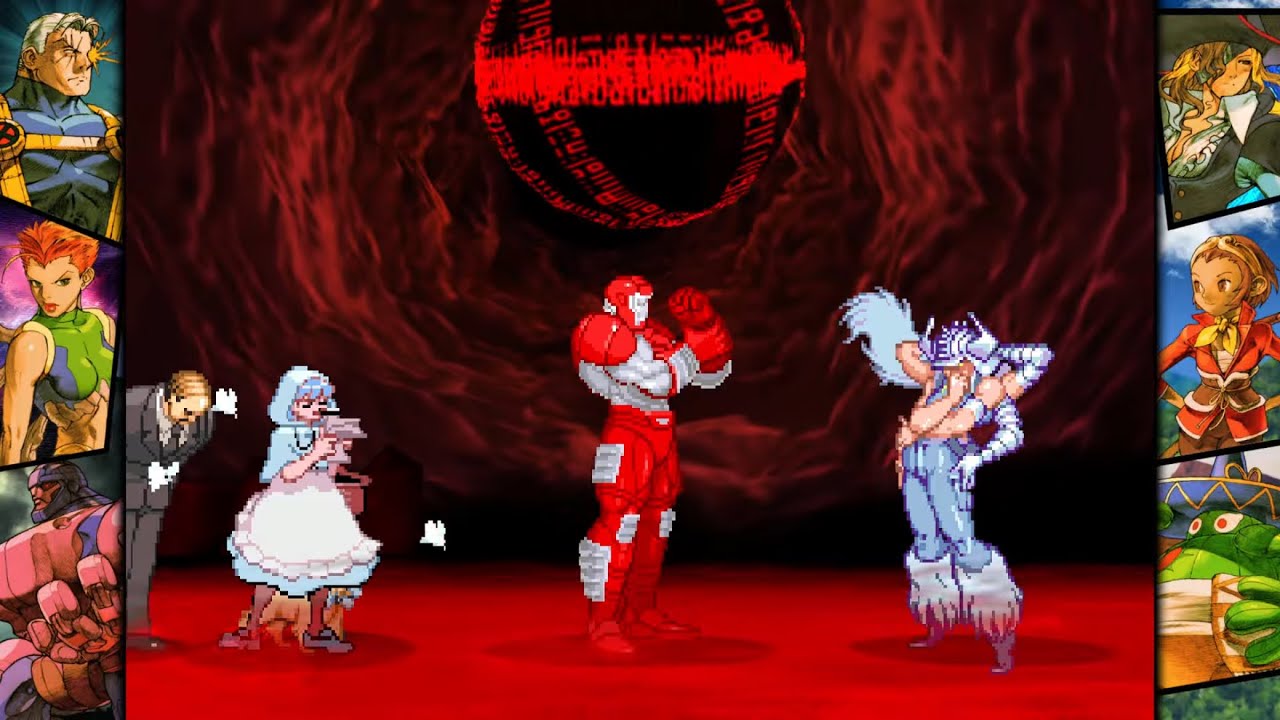 Marvel vs Capcom 2 Spiral, Iron Man, and B. B. Hood arcade playthrough