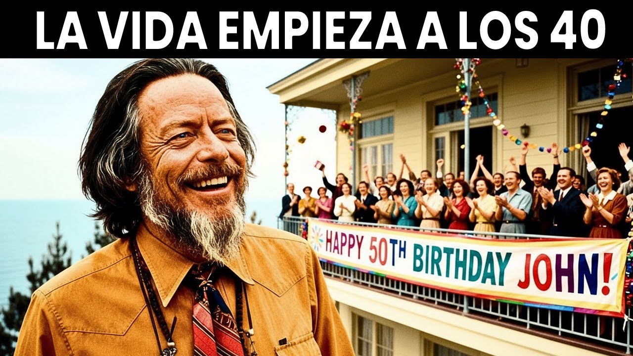 Por Qué La Vida Realmente Comienza A Los 40 Para Las Almas Despiertas - Alan Watts