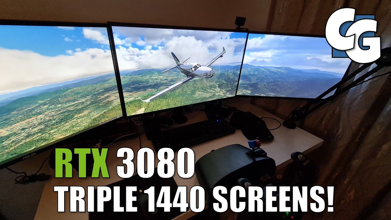 Путь к ASUS RTX 3080 TUF — Часть 3 — На 33% больше пикселей, чем 4K! (Triple TUF Gaming VG27AQ)