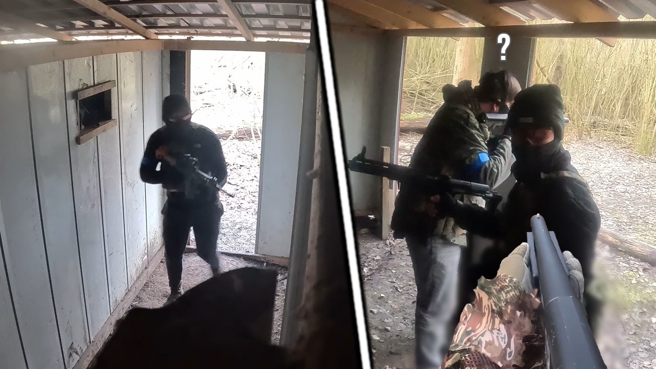 CCTV Setup To Catch Airsoft Fugitives