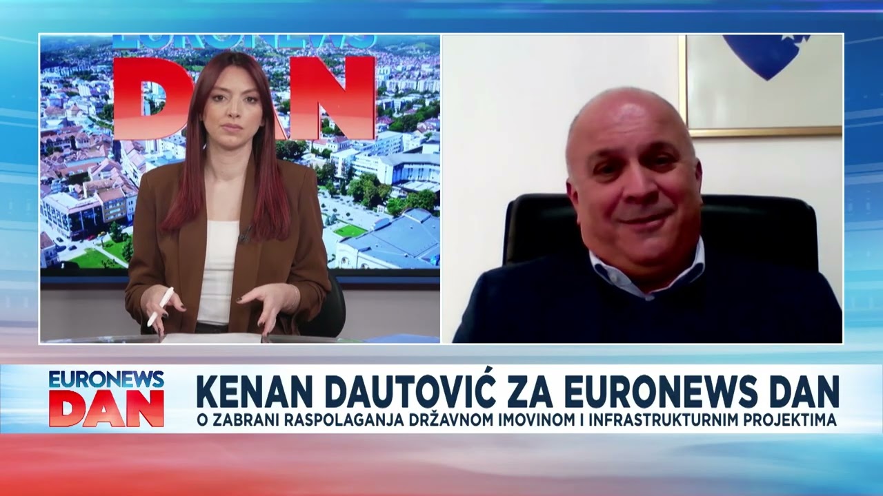 Dautović za Euronews: Zabrana raspolaganja državnom imovinom blokira mnoge projekte