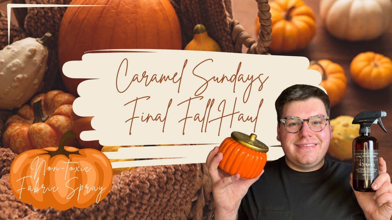 ОСЕННЯЯ КОЛЛЕКЦИЯ CARAMEL SUNDAYS + СПРЕЙ ДЛЯ ТКАНИ!?