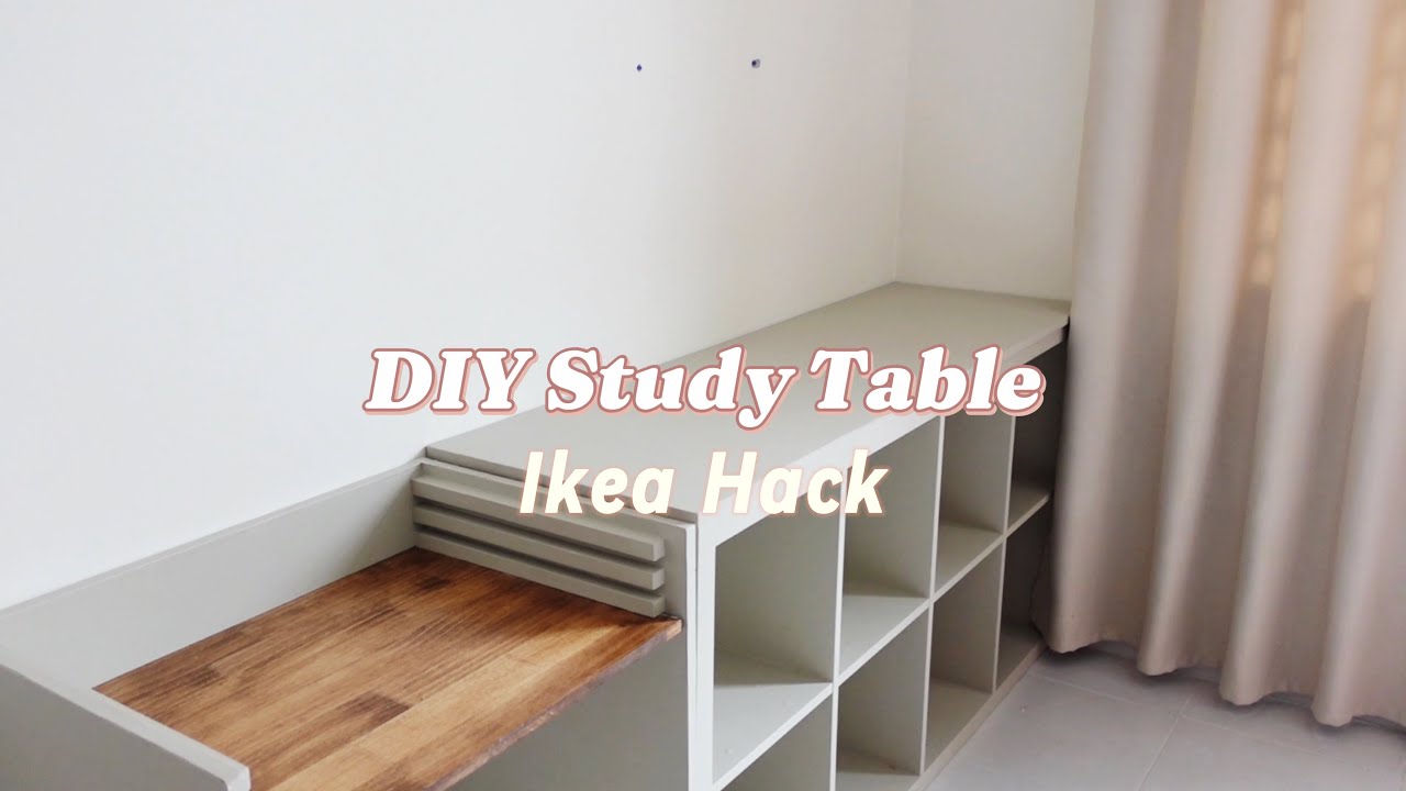 DIY Adjustable Study Table with Cikti !! Budget Friendly