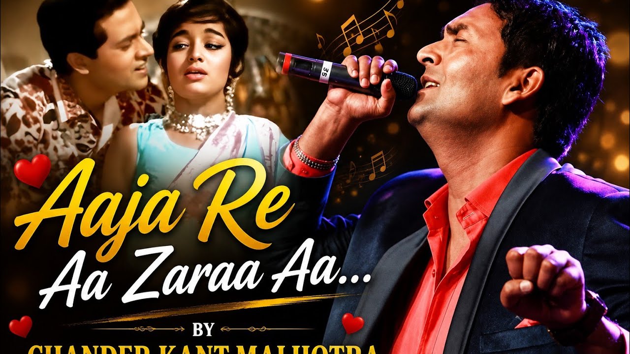 Aaja re aa zara zara aa #Mohd Rafi sahib #chanderkant #livemusic #old is gold #music 