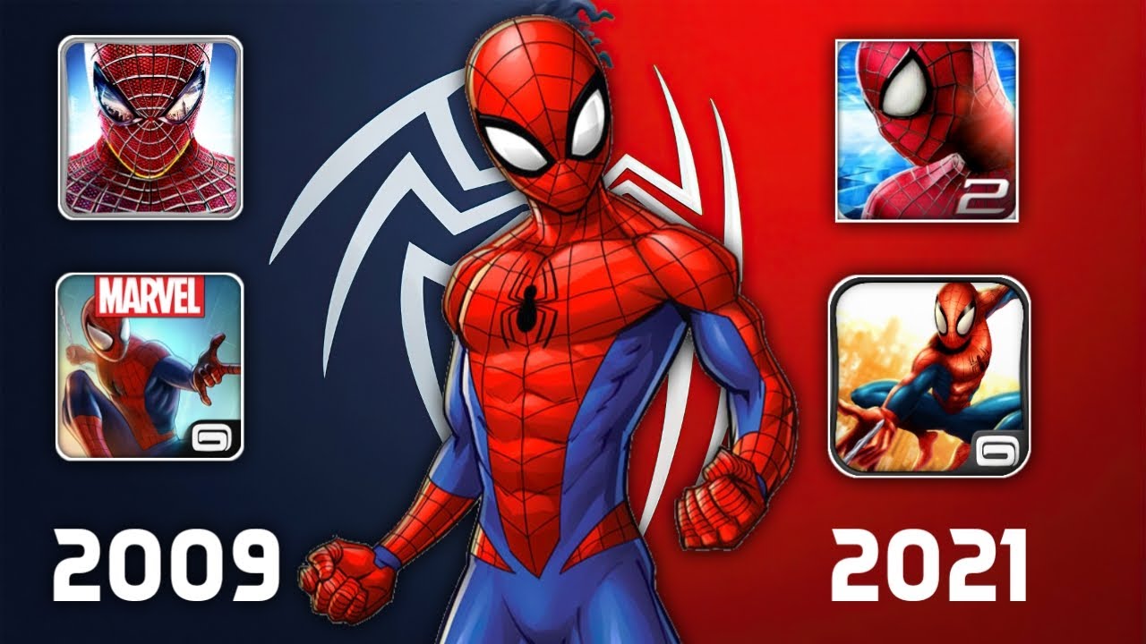 Evolution Of Spider-Man In Mobile Games (2009 - 2022)