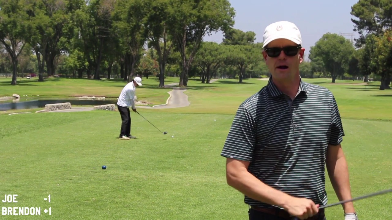 GOING LOW! Brendon VS Joe, GRUDGEMATCH 18 hole STROKEPLAY vs College golfer