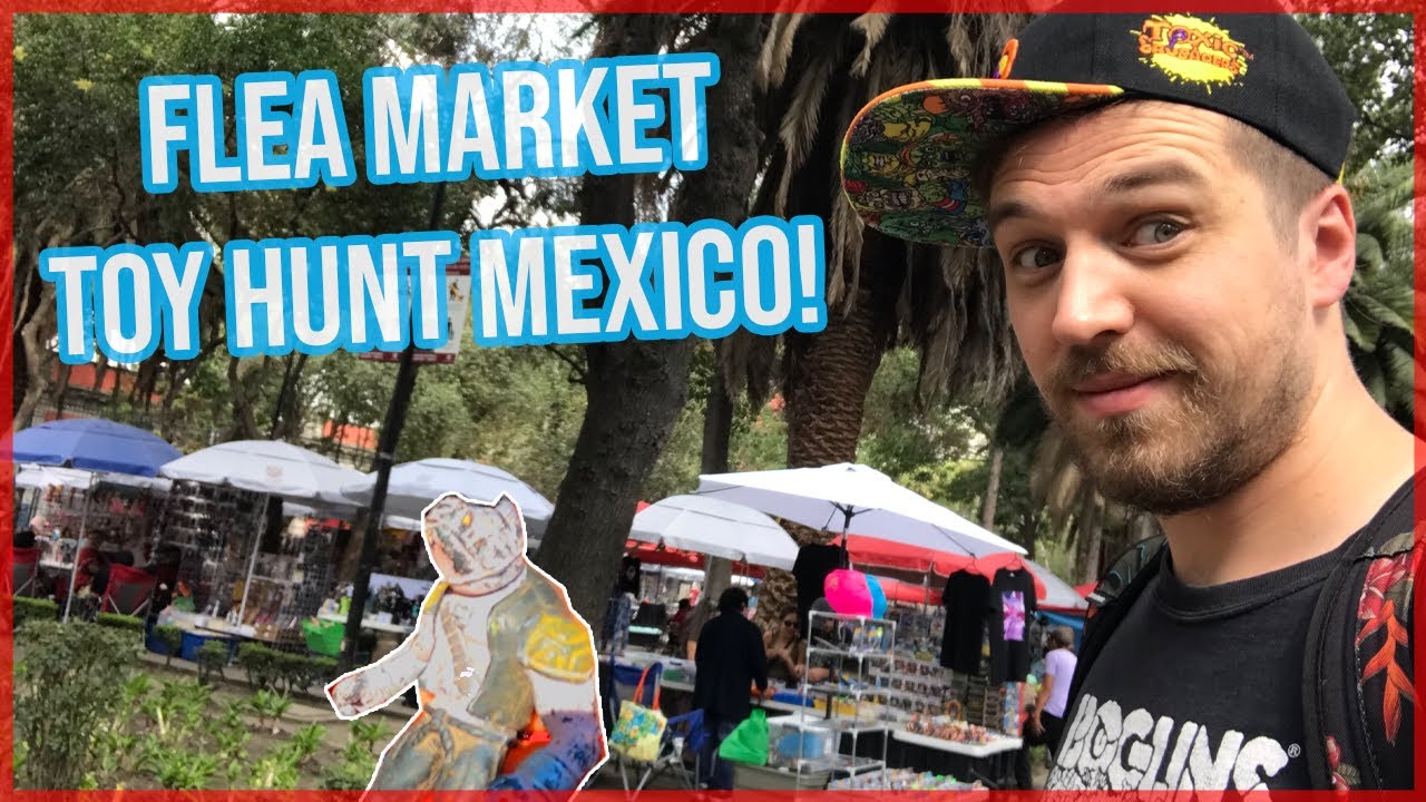 Toy Hunting Mexico City Fleamarkets with @raulmolinar Chachareando - EDDIEGOESMEXICO#5