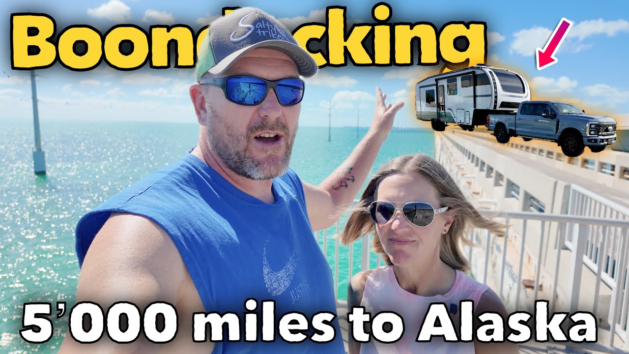 RV trip from FL Keys to Alaska starts now! #rvlife #rvlifestyle #rvlivingfulltime #rvliving 