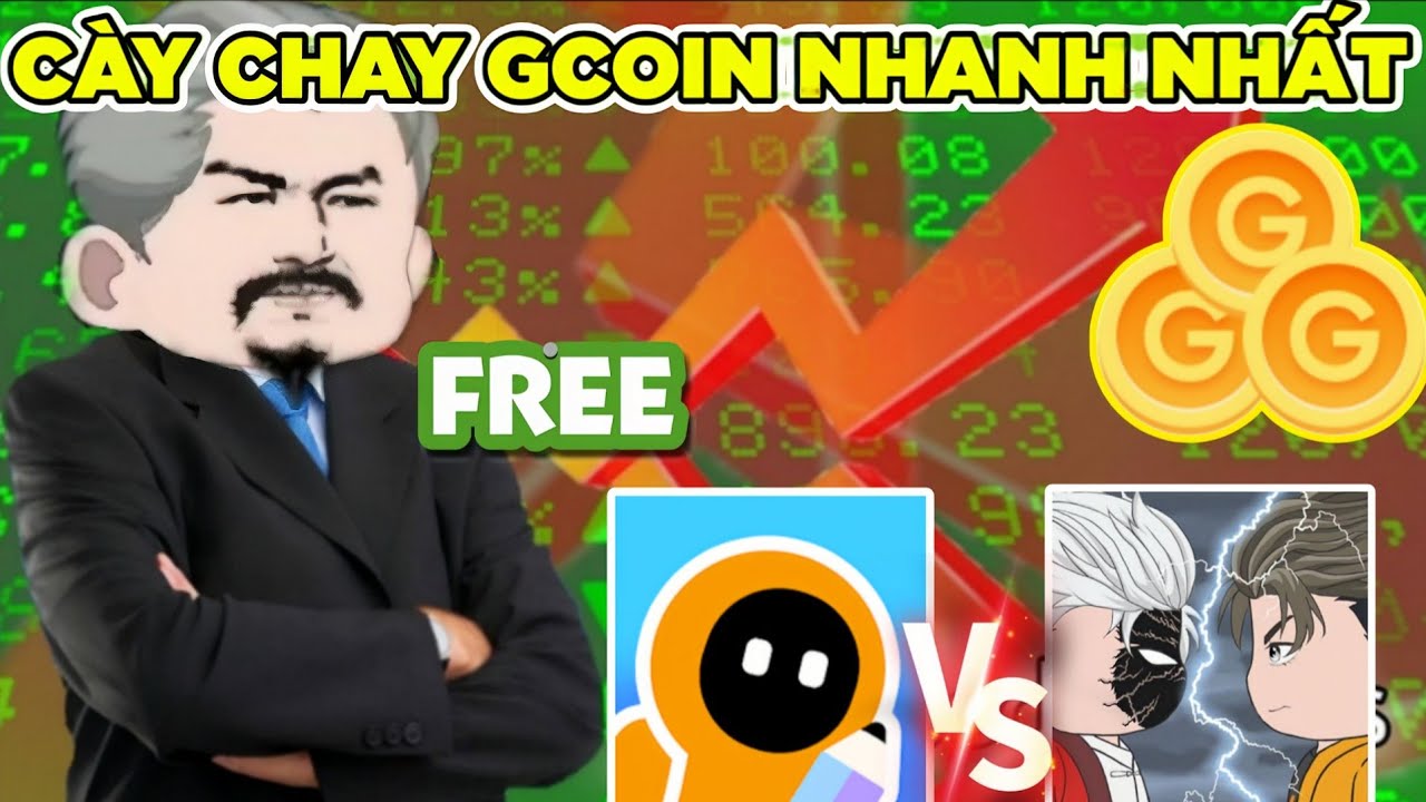 HƯỚNG DẪN CÀY CHAY GCOIN FREE NHANH NHẤT TRONG CÂU CÁ VẠN CÂN