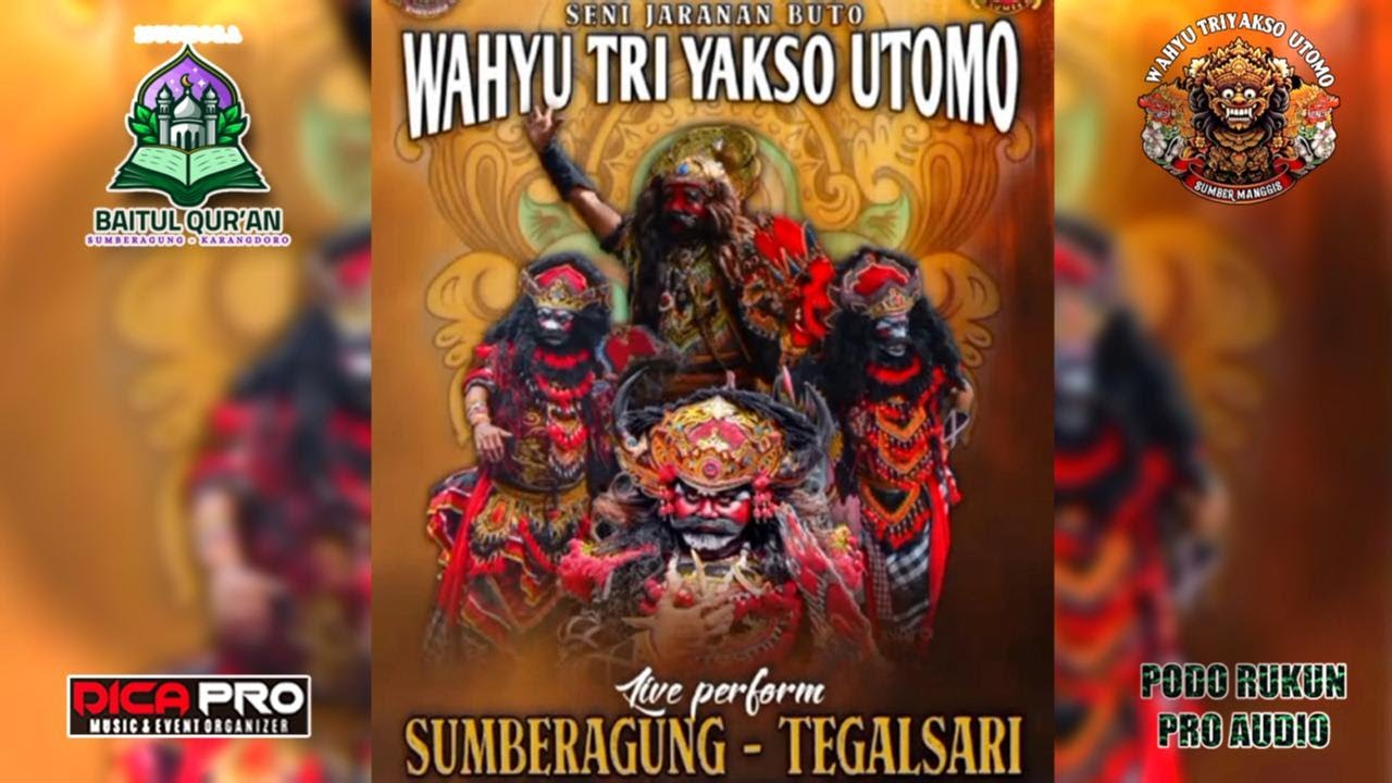 🔴JARANAN WAHYU TRI YAKSO UTOMO LIVE MUSHOLLA BAITUL QUR'AN SUMBERAGUNG