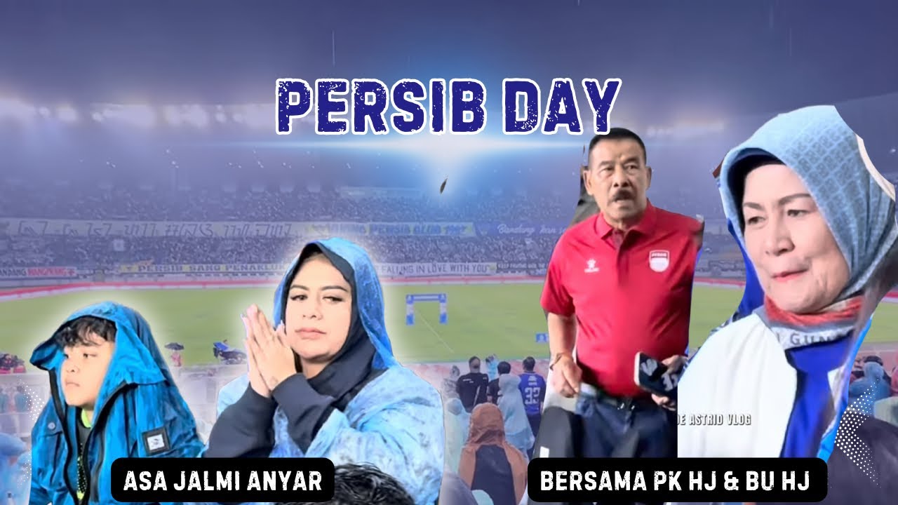  VLOG ADE ASTRID NYETADION GBLA PERTANDINGAN PERSIB BANDUNG VS MALUT UNITED