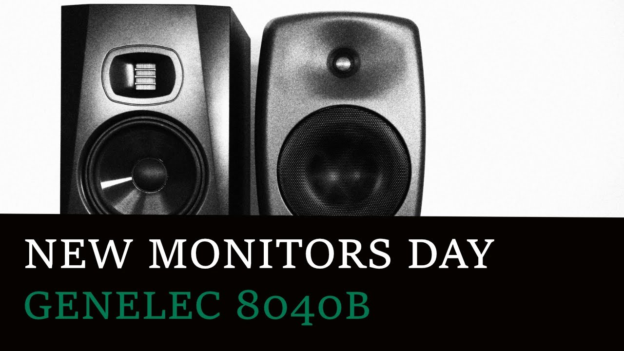 New Monitors Day : Genelec 8040B