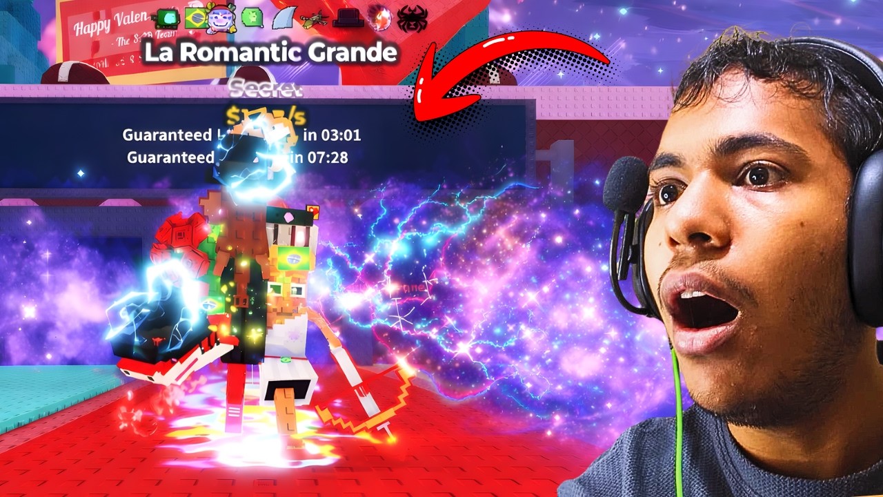 WE SPAWNED THE RAREST LA ROMANTIC GRANDE… THEN SAMMY DID THIS 😭 IN STEAL A BRAINROT