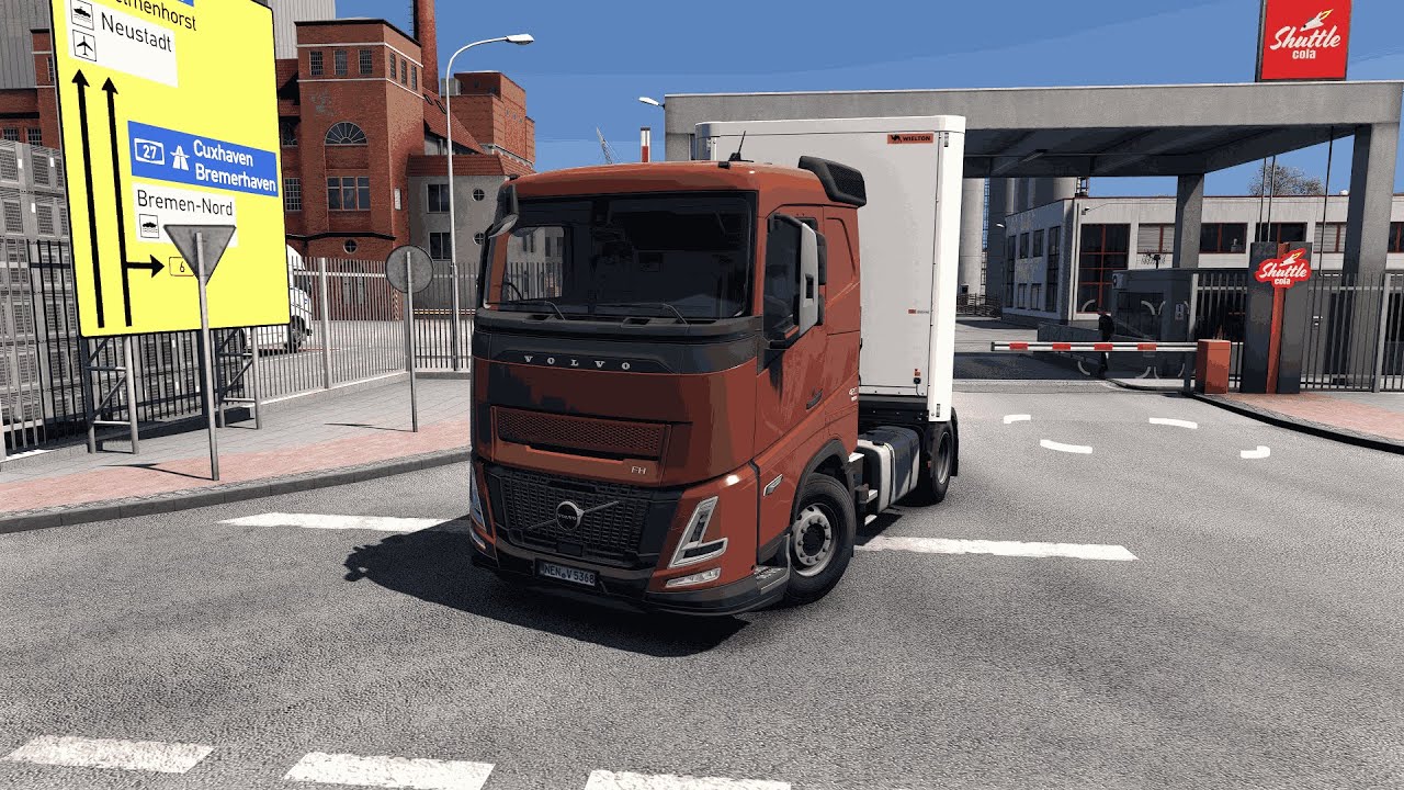 Volvo FH City Delivery | ETS2 Realistic Trucking | 4K Ultra Graphics 🚛🏙️