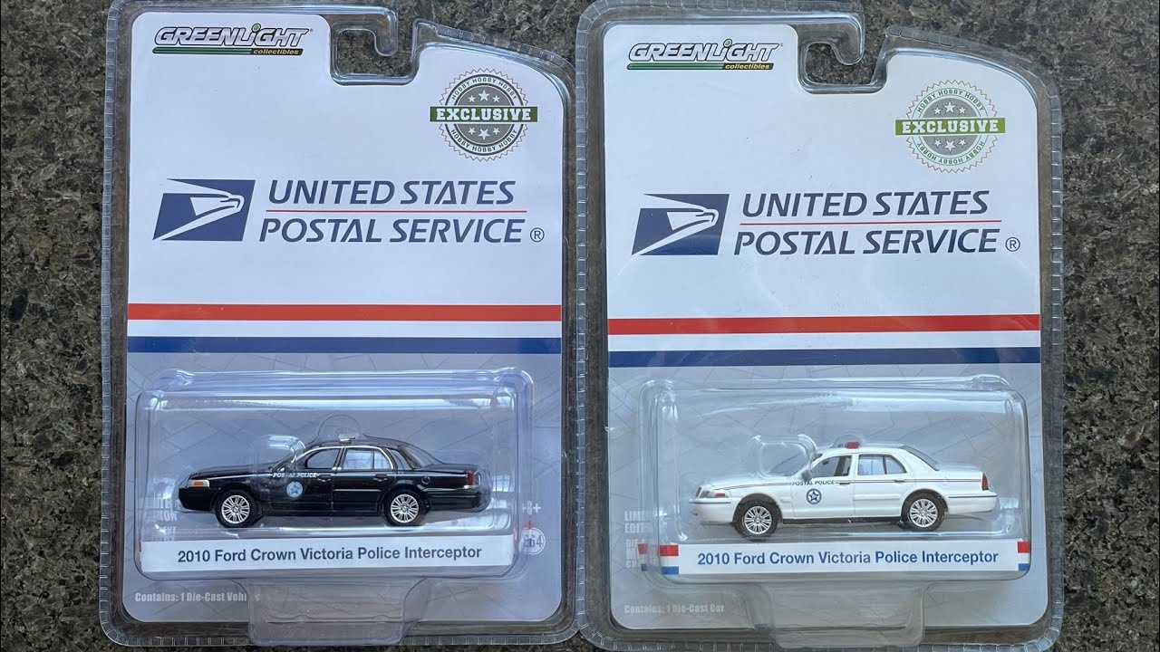 GreenLight Ford CV postal painting general differences and buying guide 1/64 car model