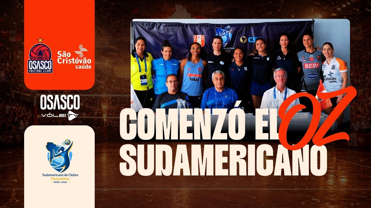 COMEÇOU O SUL-AMERICANO! TODA A PREPARAÇÃO DO OSASCO SÃO CRISTÓVÃO SAÚDE ANTES DA ESTREIA!!!