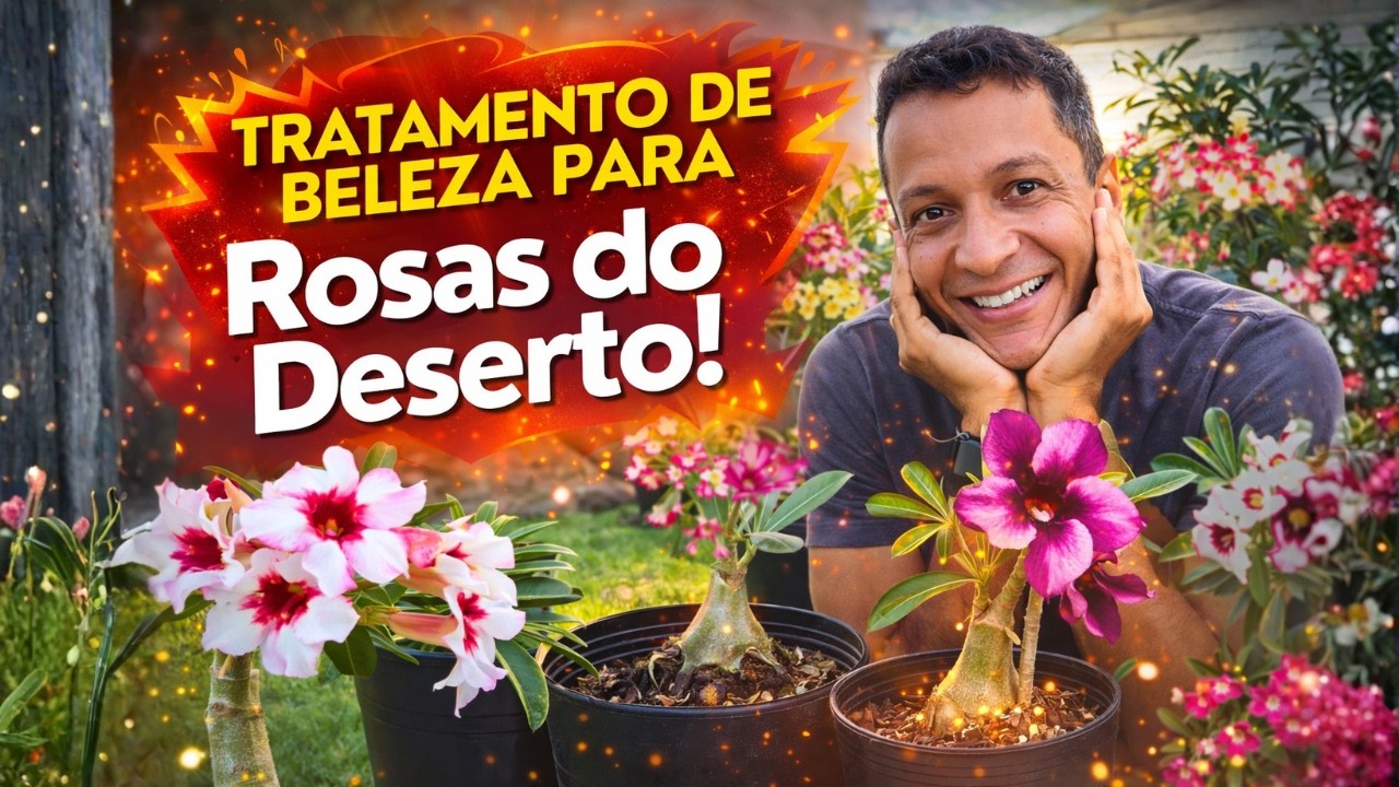 Tratamento de Beleza COMPLETO em Rosa do Deserto!