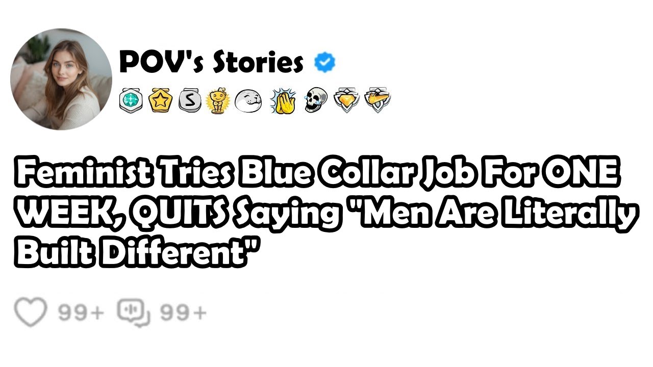Feminist Tries Blue Collar Job For ONE WEEK, QUITS Saying 