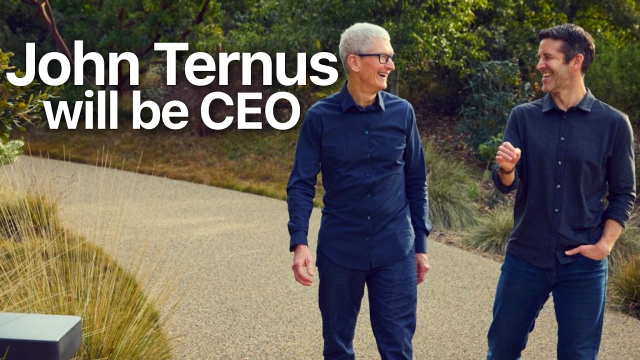 Apple подтверждает, что Джон Тернус станет следующим генеральным директором! 🥳
