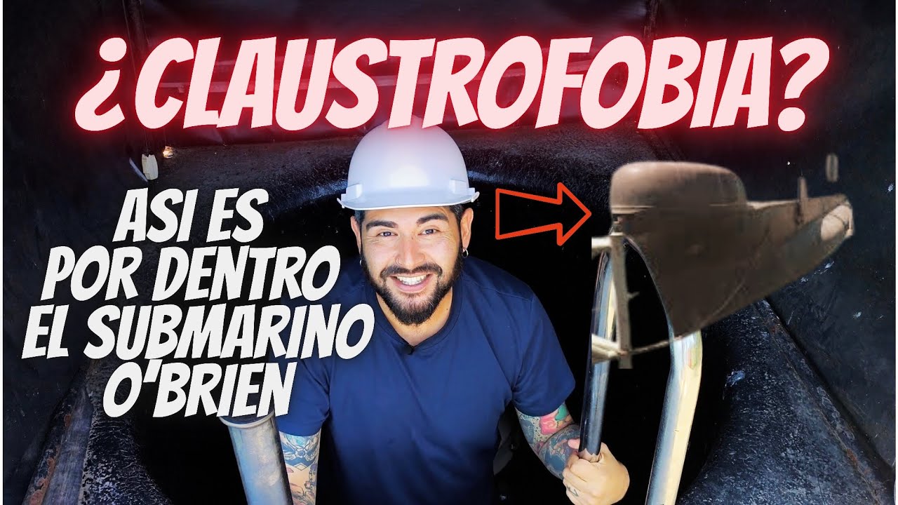 ¿Claustrofobia? 😱 Así es por dentro el Submarino O'Brien Valdivia Chile