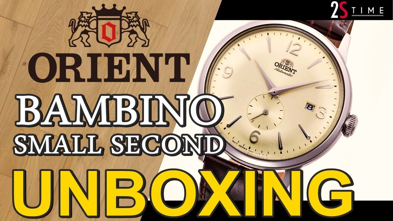 Orient Bambino Small Seconds RA-AP0003S10B [Unboxing]