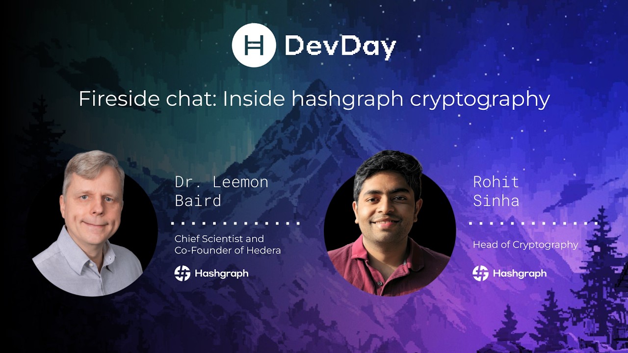 Inside Hashgraph Cryptography + Post-Quantum Fireside with Dr. Leemon Baird | Hedera DevDay 2026