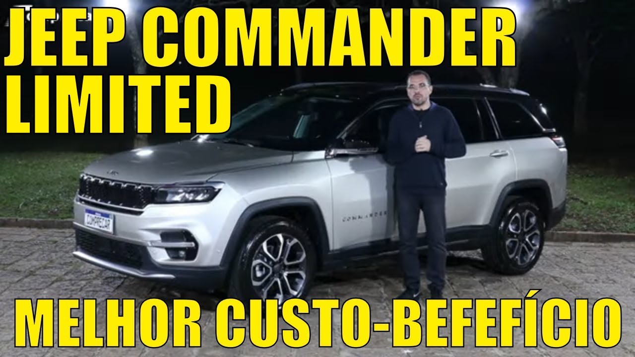 Jeep Commander Limited Flex 1.3 turbo - Versão com melhor custo-benefício
