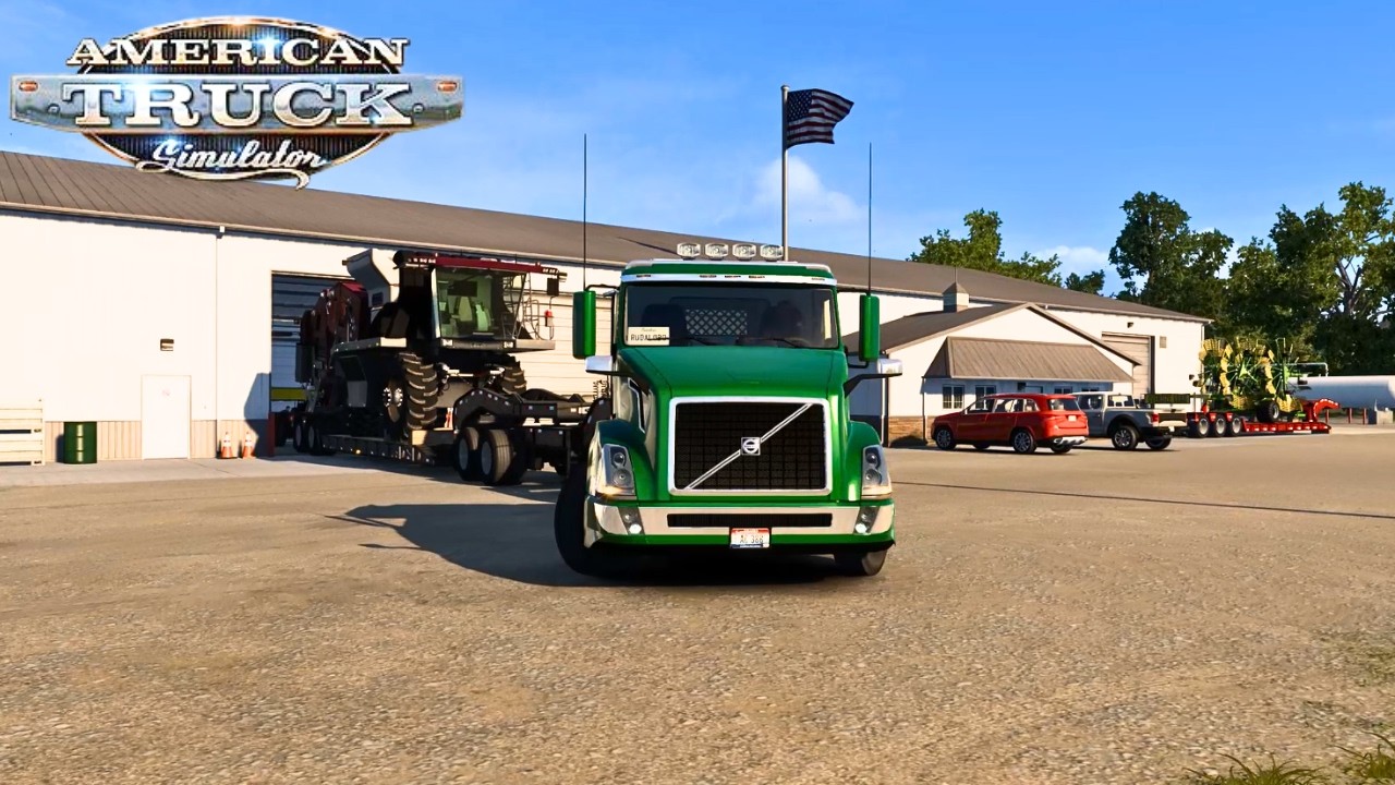 American Truck Simulator – Volvo VNL: impresionante carga pesada Columbia a Maryville