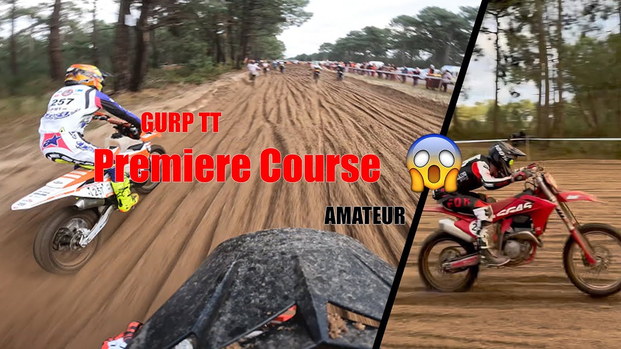 MA PREMIERE COURSE ! Gurp TT amateur 2025 Première Heure