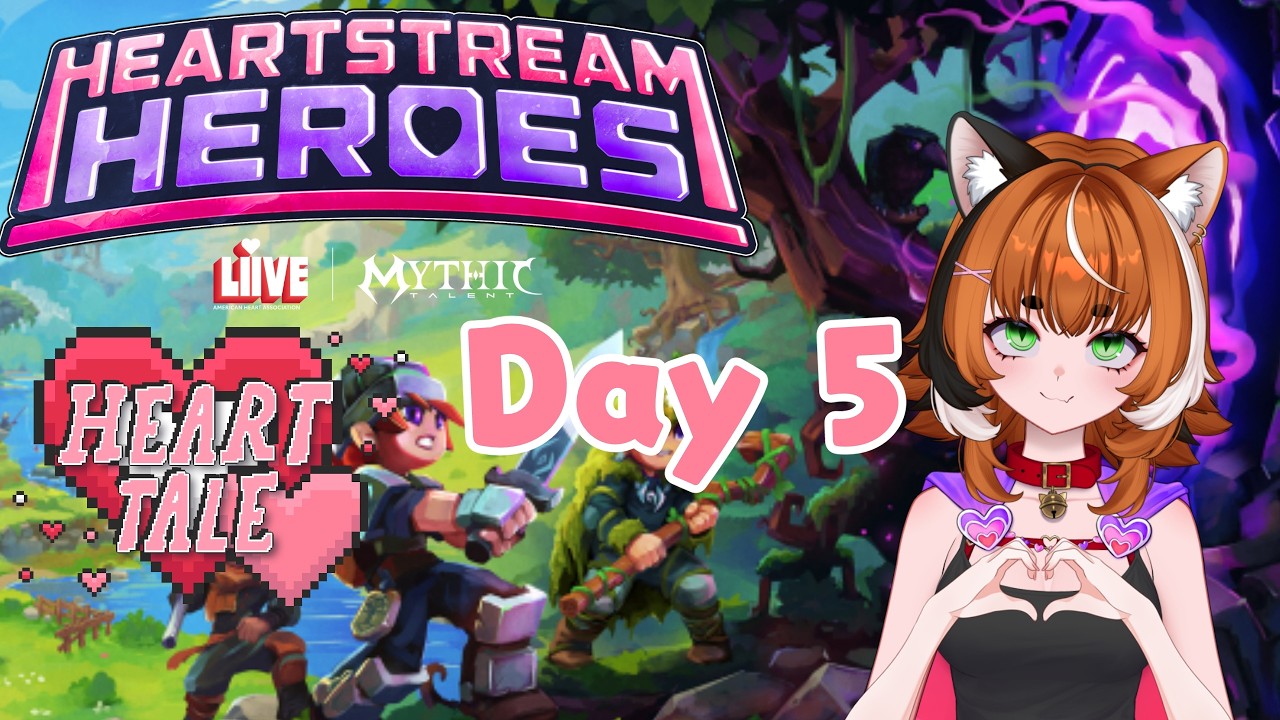 【Hytale】Heart Tale VSMP day 5! Raising money for the American Heart Association!