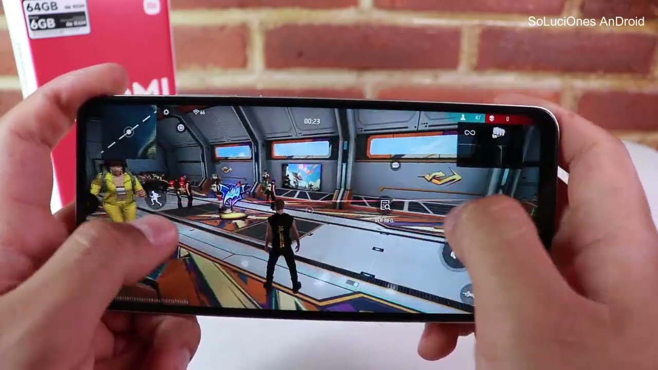Jugando Free Fire en Redmi A5 Gráficos ULTRA | 3GB + 64GB