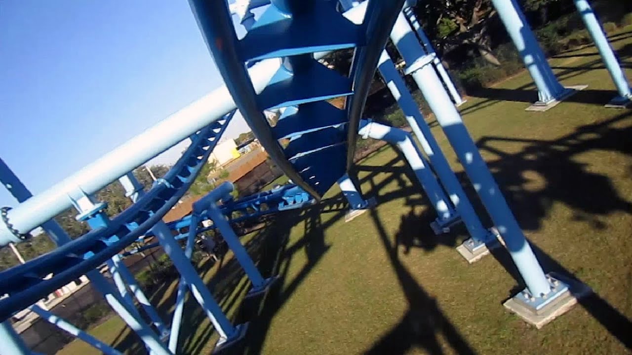 Flying School front seat on-ride HD POV Legoland Florida