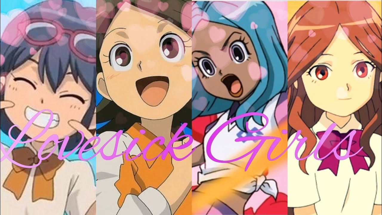 Inazuma Eleven girls _ Blackpink  Lovesick Girls