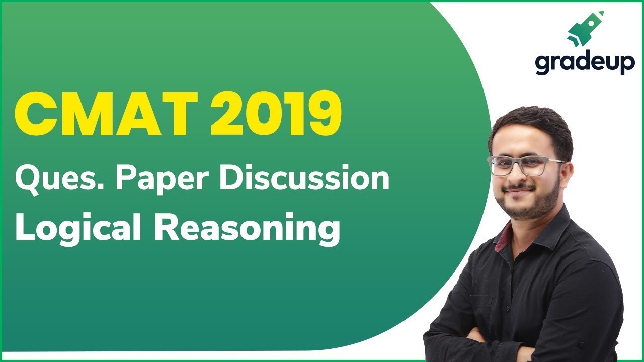 CMAT 2019 Question & Answer Key | Logical Reasoning Solved Paper | CMAT 2019 Solutions