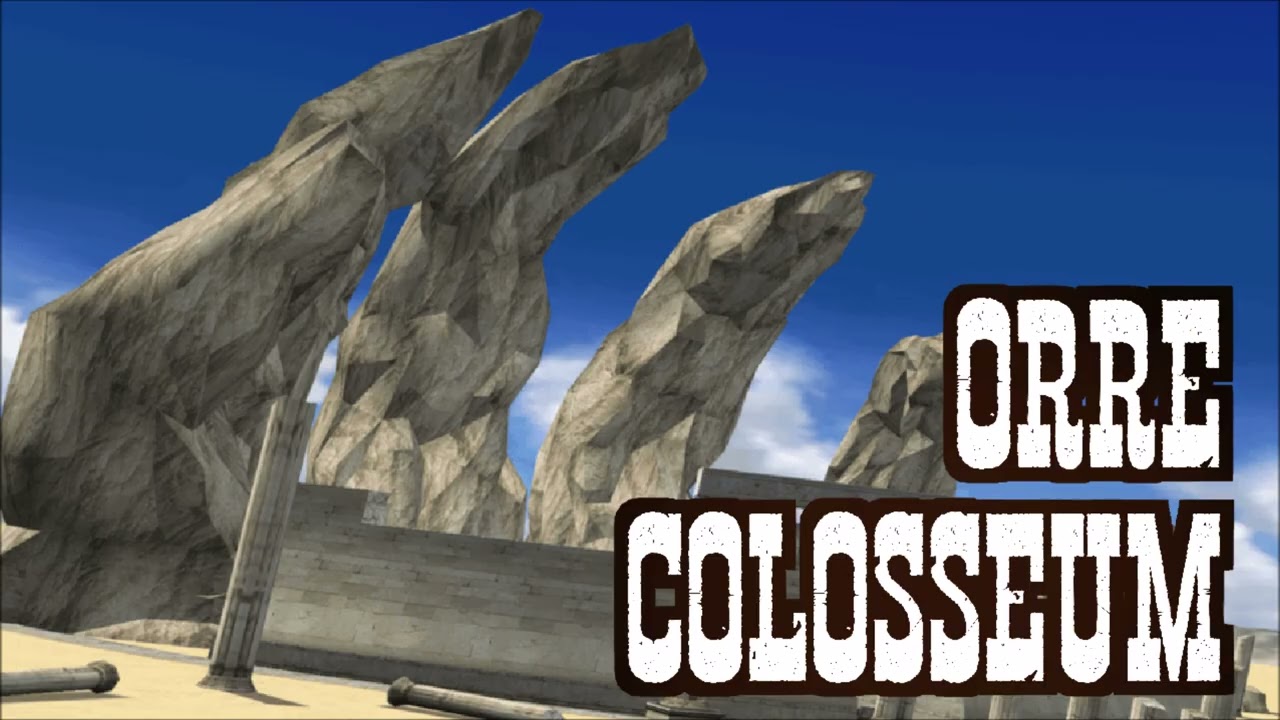 Orre Colosseum (Orre Map Theme) but it's a western