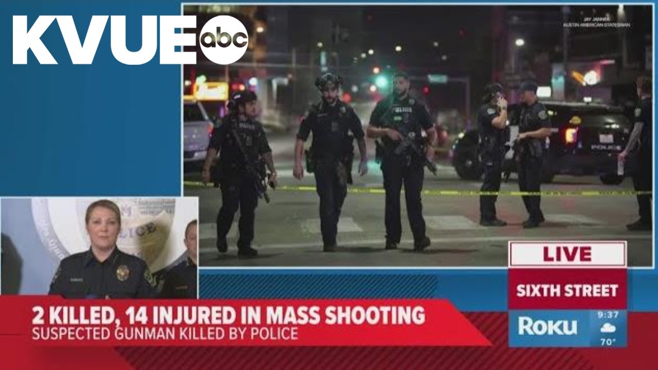 The latest update on the Austin mass shooting: the shooter's movements and actions
