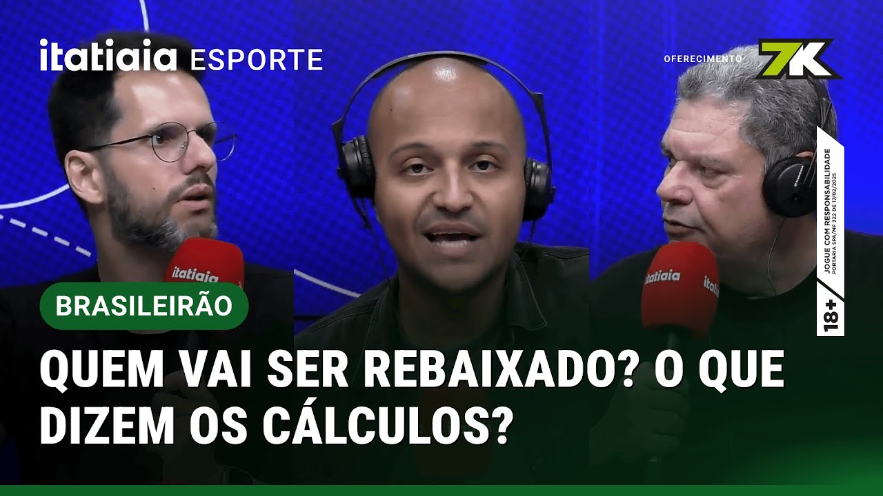 LUTA CONTRA O REBAIXAMENTO: QUAIS OS CENÁRIOS DOS TIMES NO BRASILEIRÃO SEGUNDO A MATEMÁTICA?