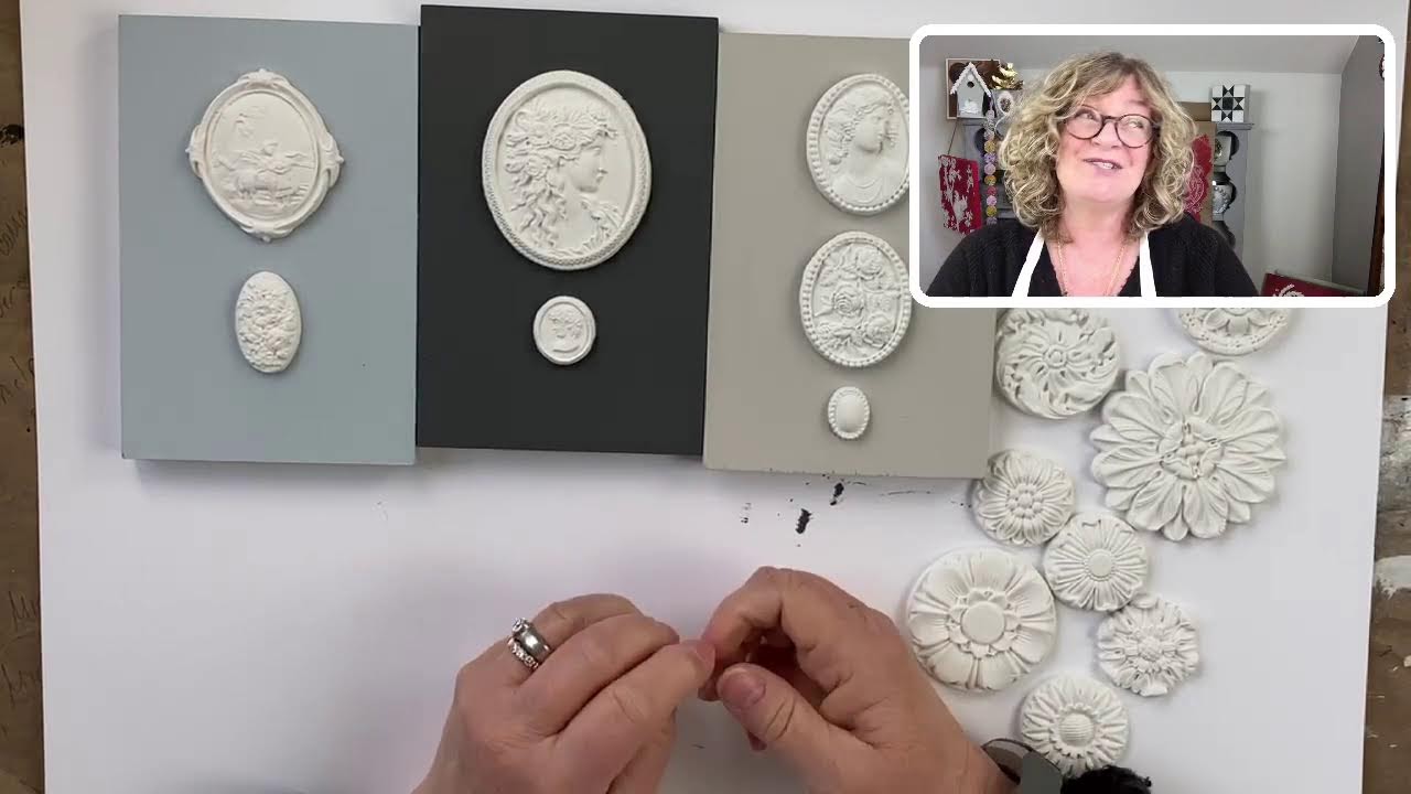 Iron Orchid Moulds Intaglio Trio Kit & Virtual Workshop 😊